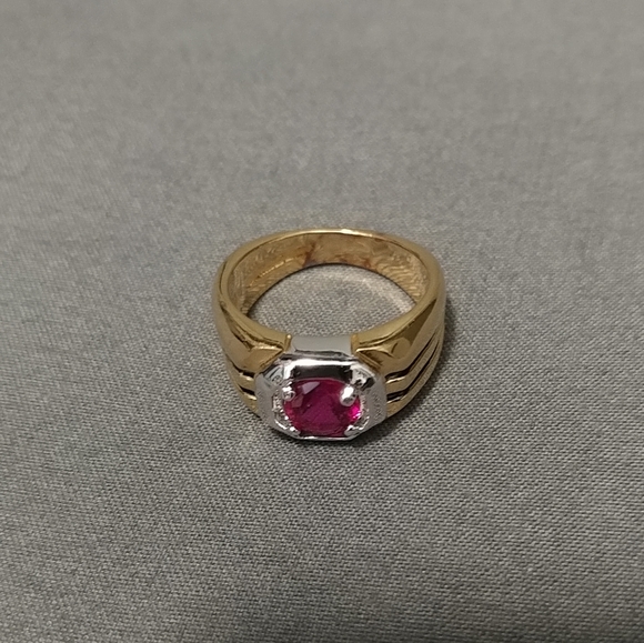 Vintage LIND 14KT HGE Ring Size 8 - Picture 3 of 8